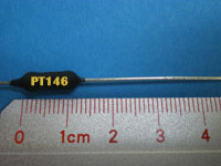 PT146 .25W Custom (+) TCR Temperature Sensitive Wire Wound Axial Compensator