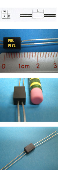 PLV2 2W Wire Wound Precision Power 4-Terminal Axial Shunt