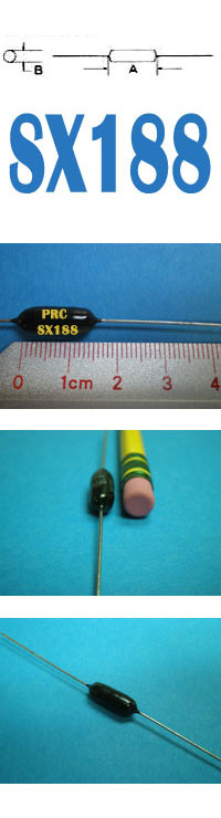 SX188 .6W Wire Wound High Precision Axial Resistor